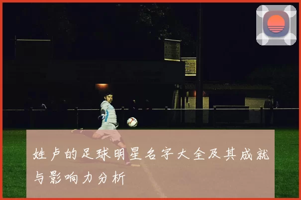 姓卢的足球明星名字大全及其成就与影响力分析