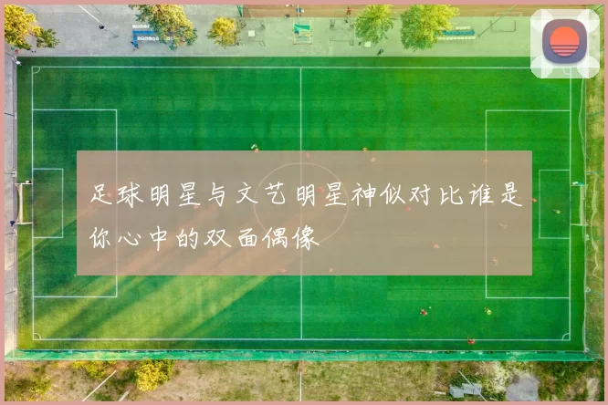 足球明星与文艺明星神似对比谁是你心中的双面偶像