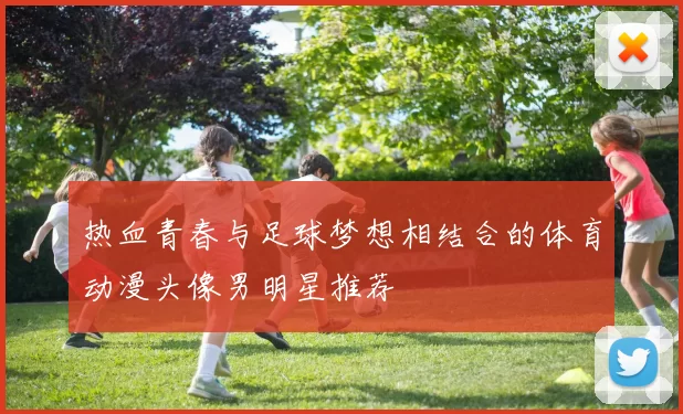 热血青春与足球梦想相结合的体育动漫头像男明星推荐