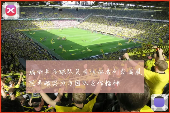 成都乒乓球队灵活性排名创新高展现卓越实力与团队合作精神