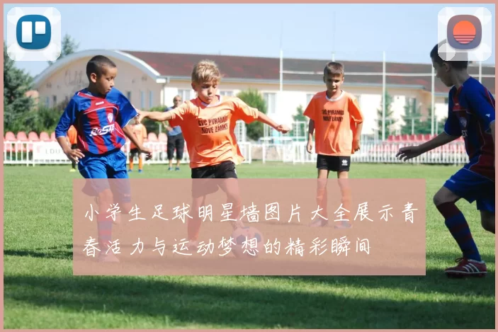 小学生足球明星墙图片大全展示青春活力与运动梦想的精彩瞬间